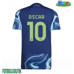 Ajax Oscar Gloukh #10 Bortatröja 2025-26 Kortärmad